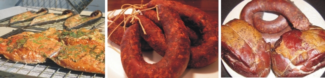 Продукты холодного копчения